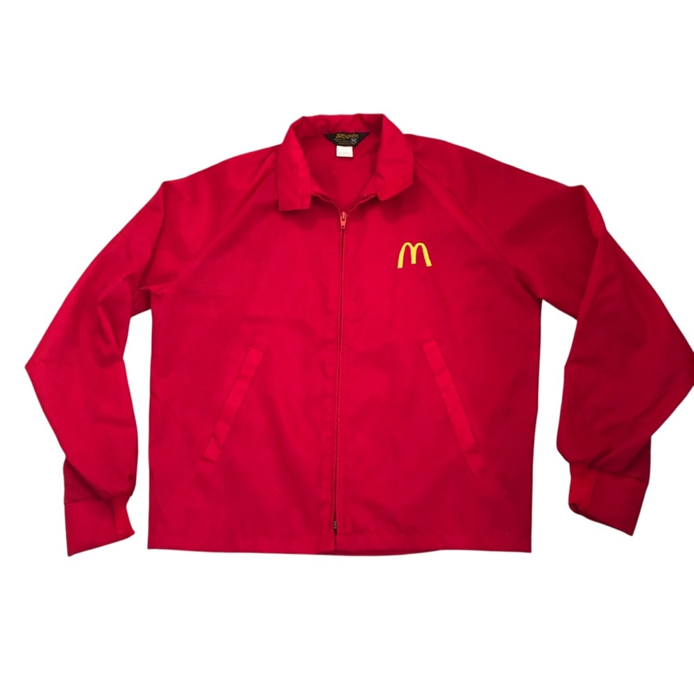 Vintage McDonald's Lightweight Windbreaker with Swingster Label Size M 70's